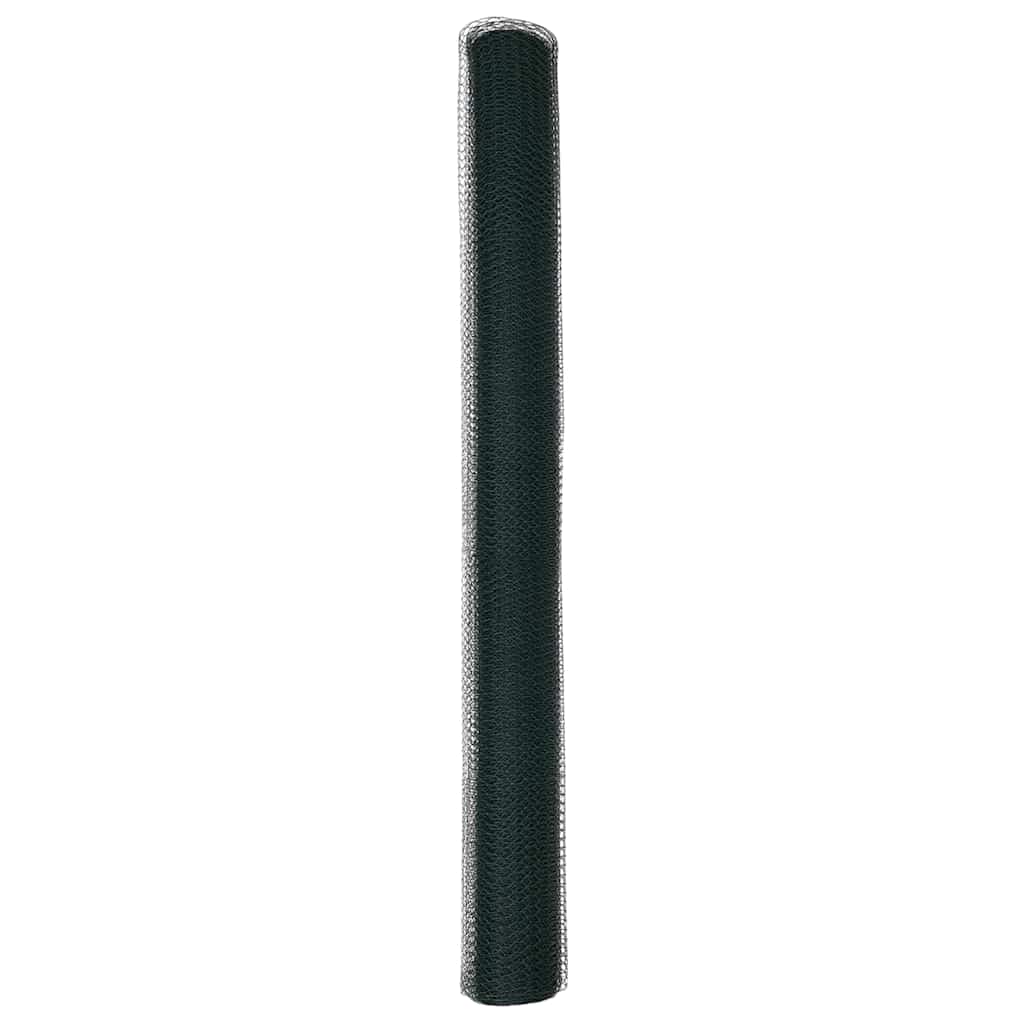 Hexagon Fence Green 1.5 x 10 m PVC