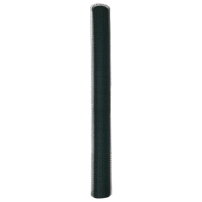 Hexagon Fence Green 1.6 x 10 m PVC