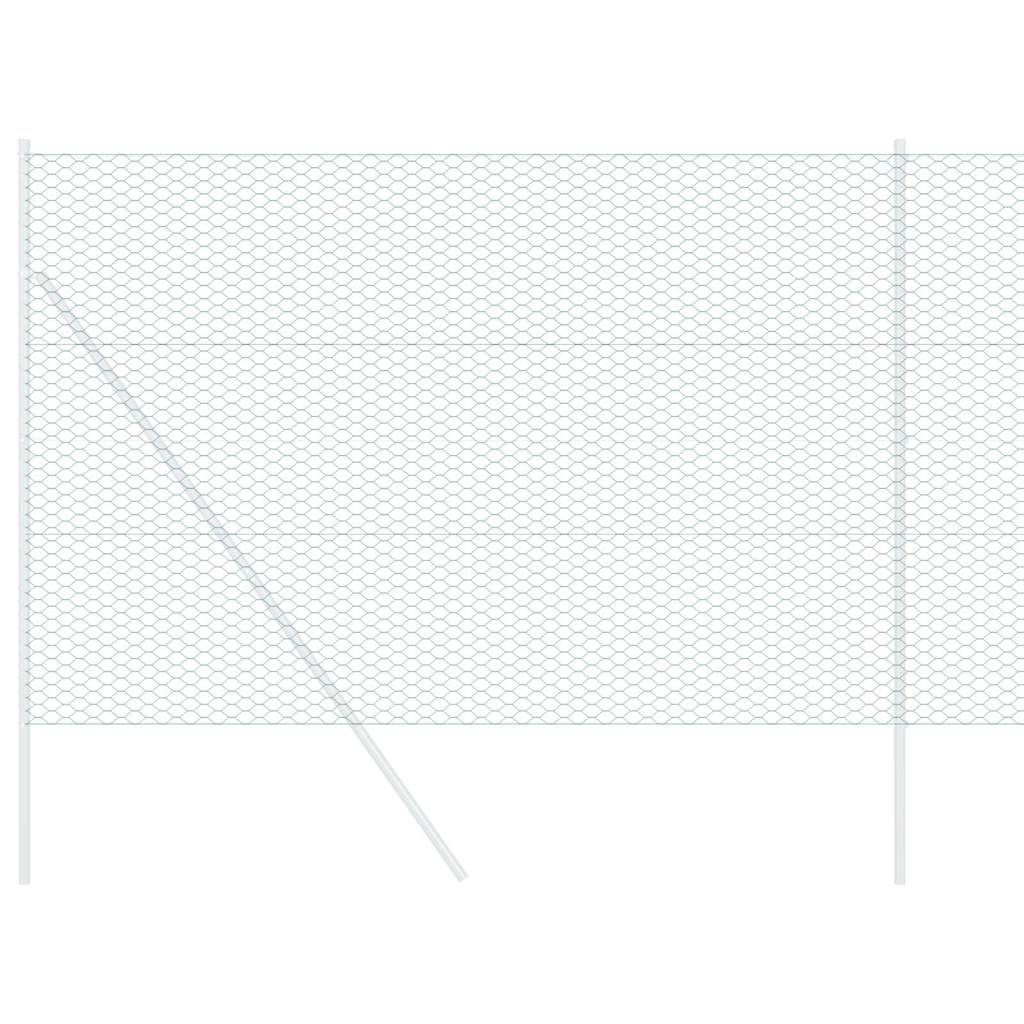 Hexagon Fence Green 1.6 x 10 m PVC