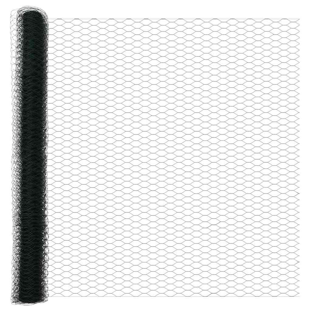 Hexagon Fence Green 1.5 x 50 m PVC