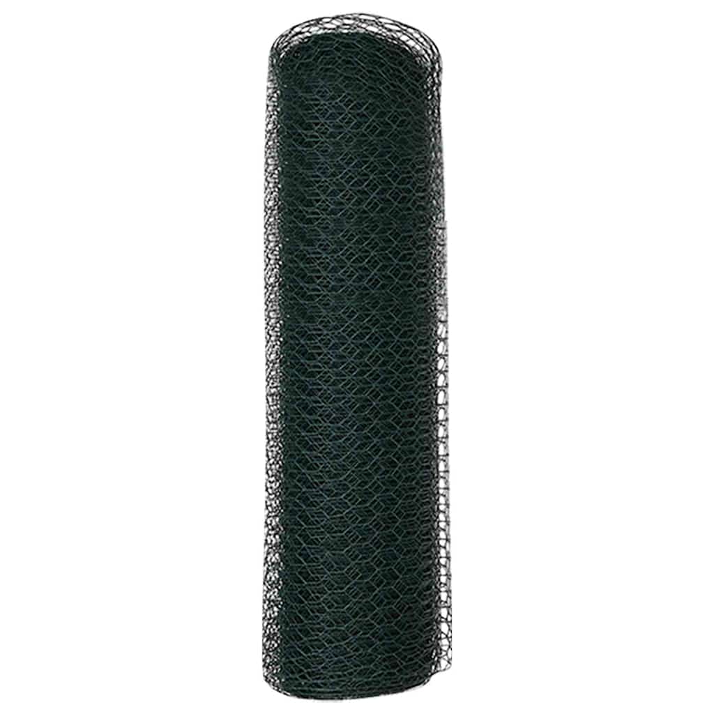 Hexagon Fence Green 0.6 x 100 m PVC