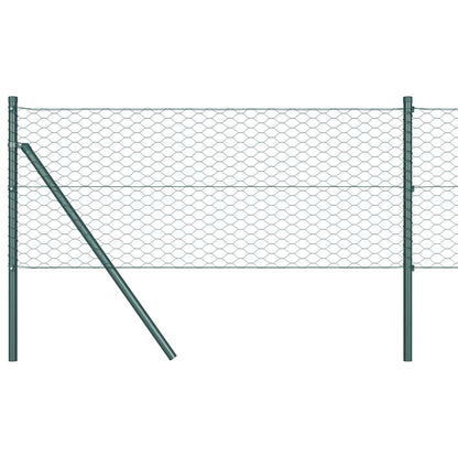 Hexagon Fence Green 0.8 x 100 m PVC