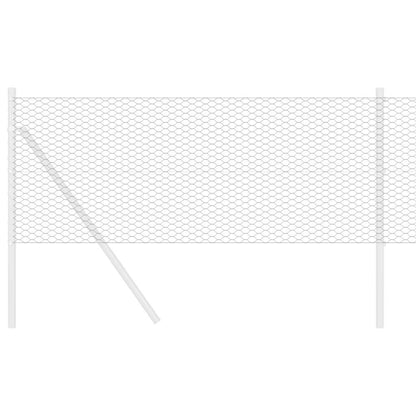 Hexagon Fence Grey 0.6 x 10 m PVC