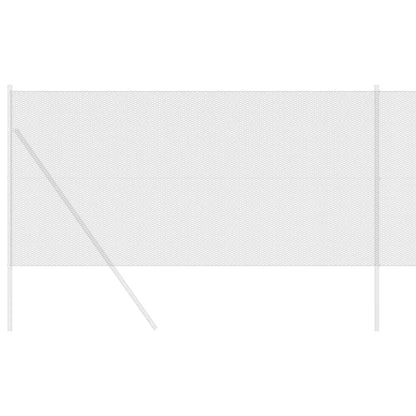 Hexagon Fence Grey 1 x 10 m PVC