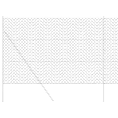 Hexagon Fence Grey 1.5 x 10 m PVC