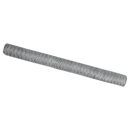 Hexagon Fence Silver 1.6 x 25 m Galvanised steel