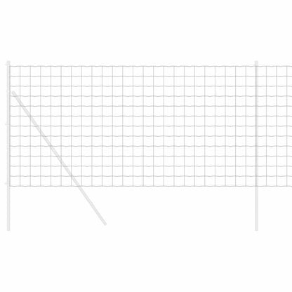 Hexagon Fence Silver 1 x 100 m Galvanised steel