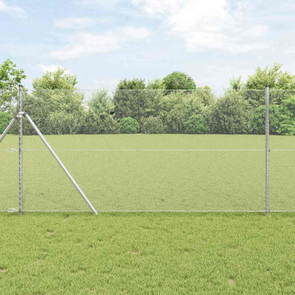 Hexagon Fence Silver 1.2 x 100 m Galvanised steel