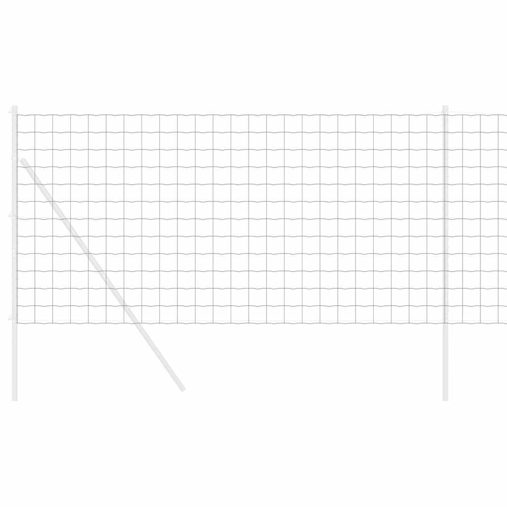 Hexagon Fence Silver 1.2 x 100 m Galvanised steel