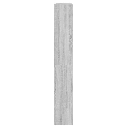 Book Cabinet Grey Sonoma 100 x 30 x 198 cm Engineered Wood