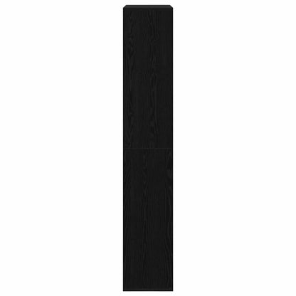 Book Cabinet 15-Tier 100 x 33 x 187.5 cm Black Oak