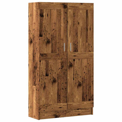 Book Cabinet Old Wood 82,5x30,5x150 cm Engineered Wood