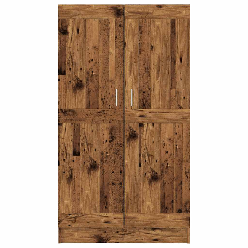 Book Cabinet Old Wood 82,5x30,5x150 cm Engineered Wood