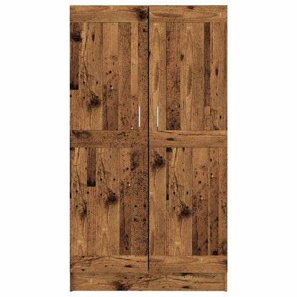 Book Cabinet Old Wood 82,5x30,5x150 cm Engineered Wood
