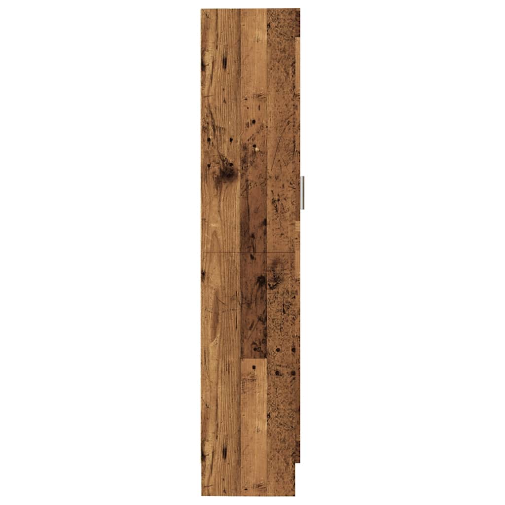 Book Cabinet Old Wood 82,5x30,5x150 cm Engineered Wood