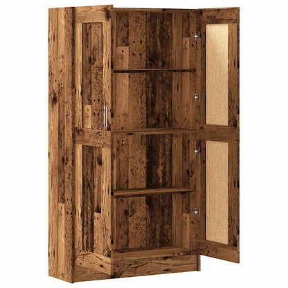 Book Cabinet Old Wood 82,5x30,5x150 cm Engineered Wood