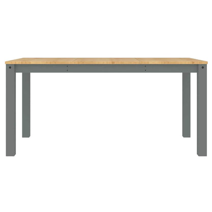 5 Piece Dining Set PANAMA Grey Solid Wood Pine