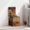 Storage Box Old wood 30 x 35 x 35 cm Engineered Wood
