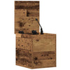 Storage Box Old wood 30 x 35 x 35 cm Engineered Wood