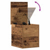 Storage Box Old wood 30 x 35 x 35 cm Engineered Wood