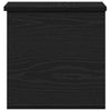 Storage Box Black oak 30 x 35 x 35 cm Engineered Wood