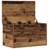 Storage Box Old wood 60 x 35 x 35 cm Engineered Wood