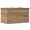 Storage Box Artisan oak 60 x 35 x 35 cm Engineered Wood