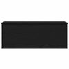 Storage Box Black oak 90 x 35 x 35 cm Engineered Wood