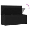 Storage Box Black oak 90 x 35 x 35 cm Engineered Wood