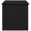 Storage Box Black oak 90 x 35 x 35 cm Engineered Wood