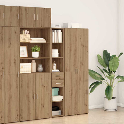 Bookcase Artisan Oak 30 x 42.4 x 185.2 cm