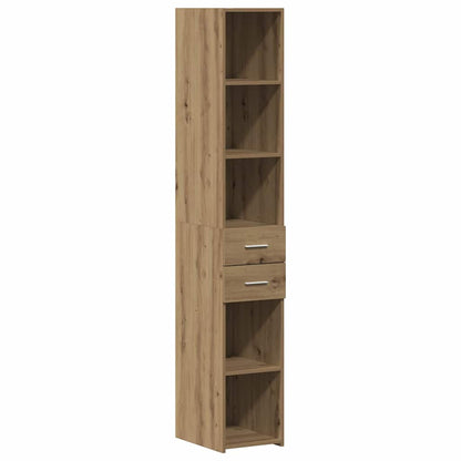 Bookcase Artisan Oak 30 x 42.4 x 185.2 cm