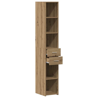 Bookcase Artisan Oak 30 x 42.4 x 185.2 cm