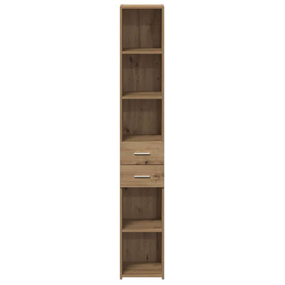 Bookcase Artisan Oak 30 x 42.4 x 185.2 cm