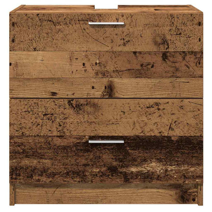 Bathroom Cabinet Old Wood 59 x 37 x 59 cm Engineered wood
