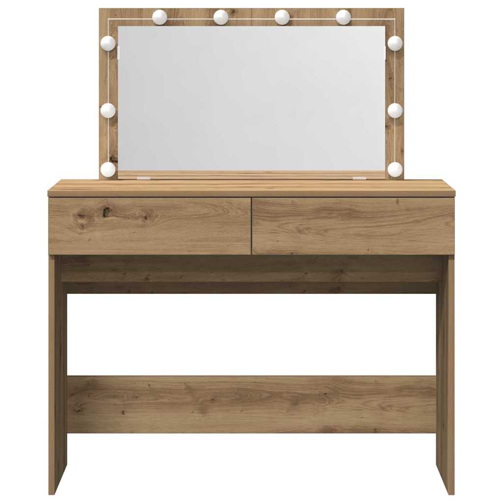 Dressing Table Artisan Oak 100 x 40 x 120 cm Engineered Wood