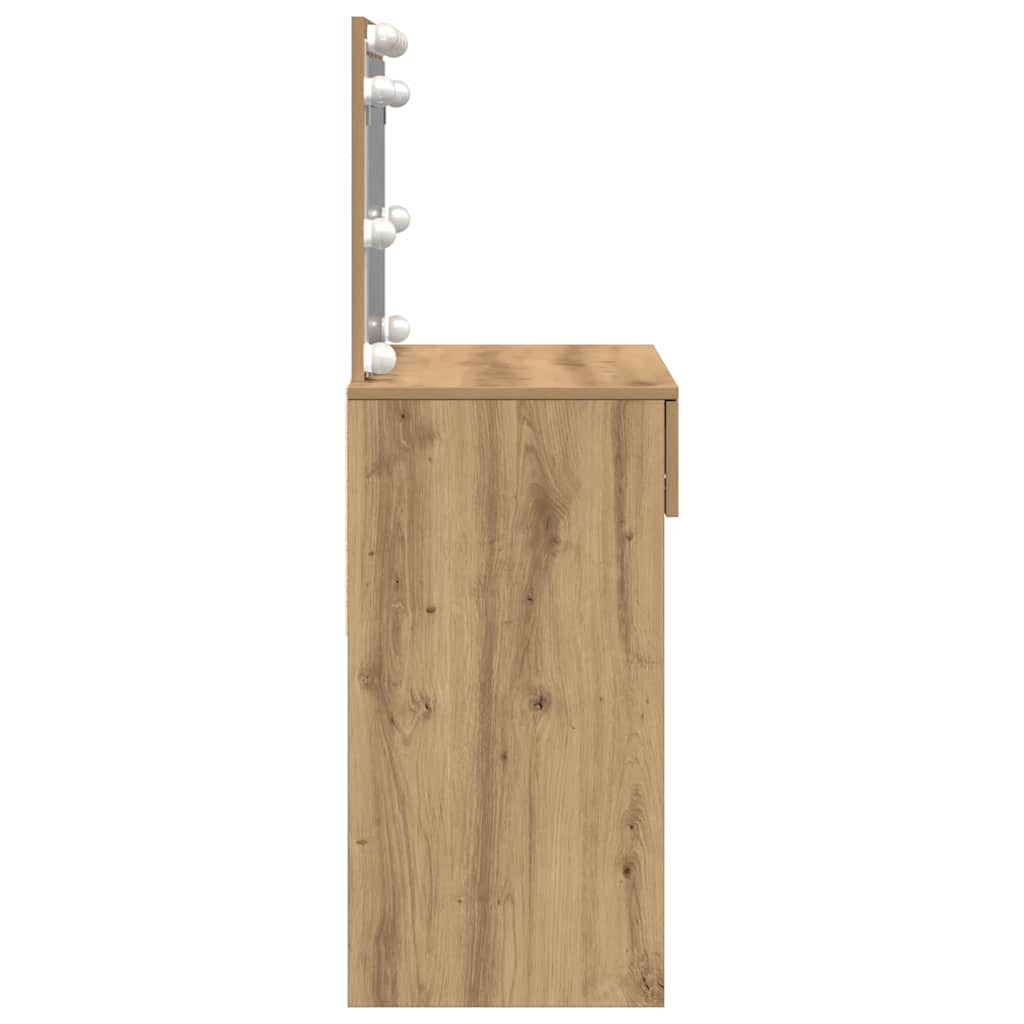 Dressing Table Artisan Oak 100 x 40 x 120 cm Engineered Wood