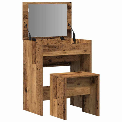 Dressing Table Old Wood 60 x 40 x 75 cm Engineered wood