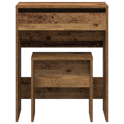 Dressing Table Old Wood 60 x 40 x 75 cm Engineered wood