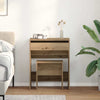 Dressing Table with Mirror Artisan Oak Engineered Wood
