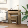 Dressing Table with Mirror Artisan Oak Engineered Wood