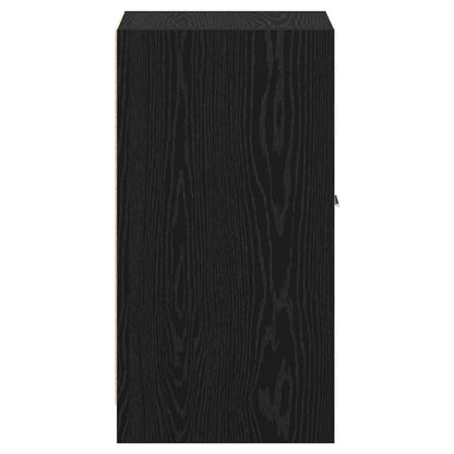 Apothecary Cabinet Black oak 40 x 41 x 77.5 cm Engineered wood
