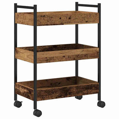 Kitchen Trolley Old wood 50 x 30 x 70 cm Engineered Wood