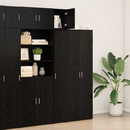 Wall-Mounted Cabinet Wall-mounted Black Oak 30 x 42.5 x 39.5 cm