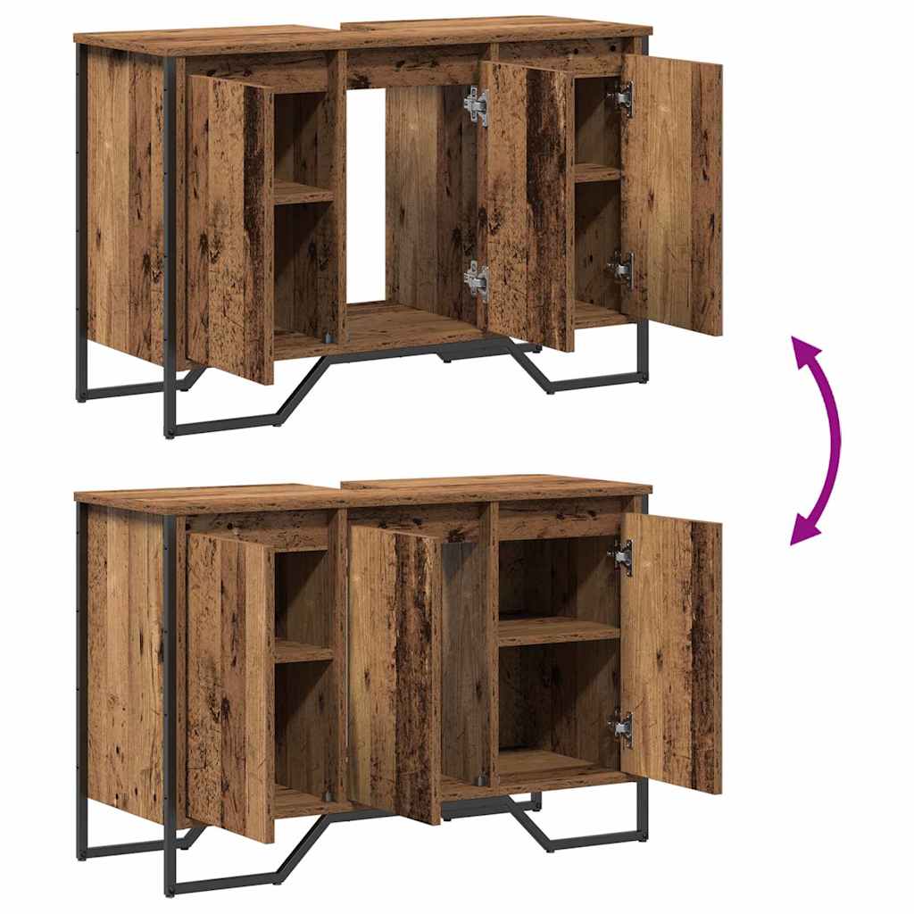 Sink Cabinet Other Old Wood 91 x 35 x 60 cm Engineered wood