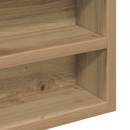 Display Cabinet Wall-Mounted Artisan Oak 100 x 8.5 x 75 cm