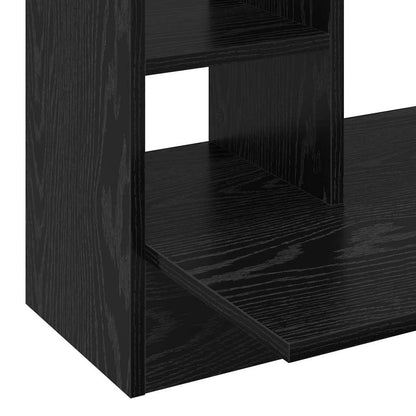 Wall-Mounted Desk Black oak Engineered wood 105 x 48 x 75 cm