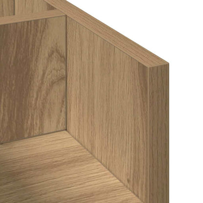 Desk Organiser Artisan Oak 44.5 x 24 x 25 cm Engineered Wood