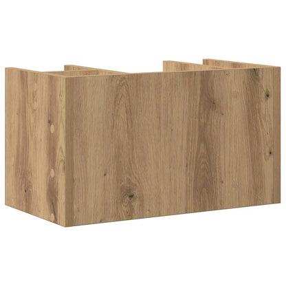 Desk Organiser Artisan Oak 44.5 x 24 x 25 cm Engineered Wood
