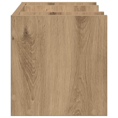 Desk Organiser Artisan Oak 44.5 x 24 x 25 cm Engineered Wood